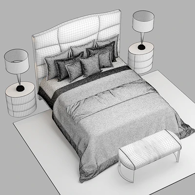 Bed Fendi George bed — Ver 2
