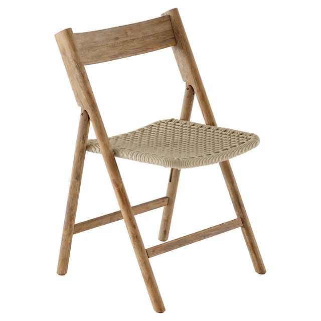 kave home dandara wood folding chair — Скачать