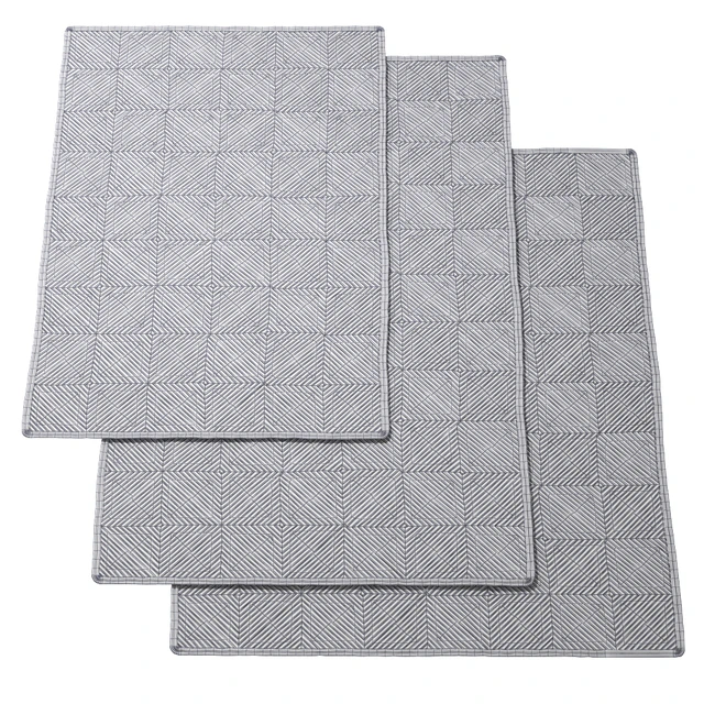 Natural Spiral sections Braided Jute Rug — Descargar