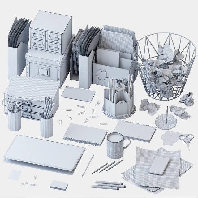 Office Supplies Set — Descargar