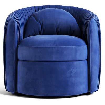 Fantasia Indigo Swivel Armchair — Ver 2