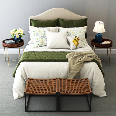 Colonial Style Bedroom Set — Вид 1