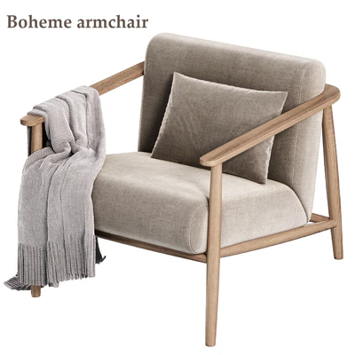 Boheme armchair by polyandbark — Ver 3