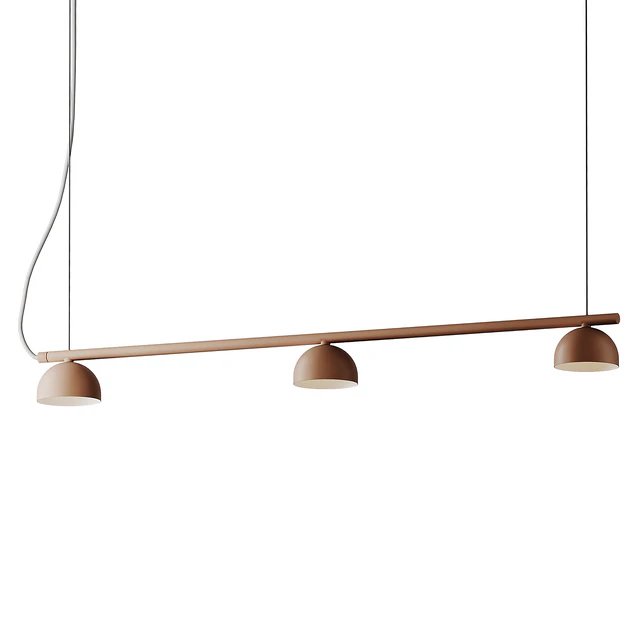 Blush rail 3 pendant lamp from Morten & Jonas — Descargar