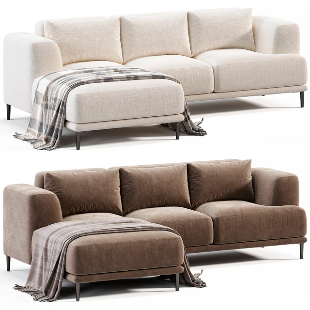 Venue Corner Velvet Sofa Idealbeds — Descargar
