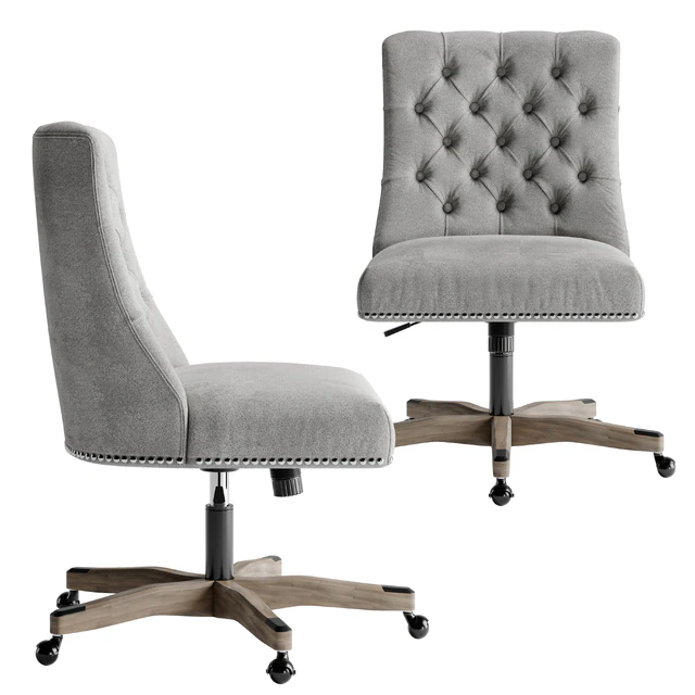 Linon Home Décor Honor Light Gray Office Chair, Grey — Скачать
