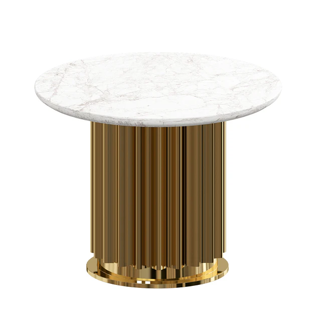 Gold Emperador Dark Coffee Table — Скачать