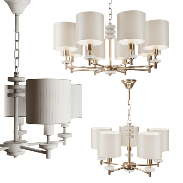 Chandelier Freya Tiana FR5015PL-05G and FR5015PL-08G — Descargar