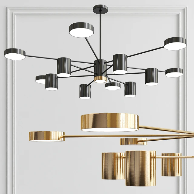 Sputnik Ambient 8 & 12 Lights Chandelier — Скачать