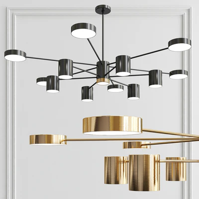 Sputnik Ambient 8 & 12 Lights Chandelier — Вид 2