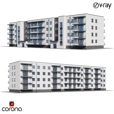 Apartment house 1 — Вид 1