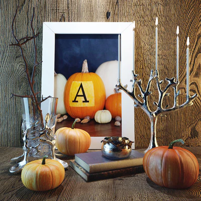 Decor set "Pumpkins" — Ver 2