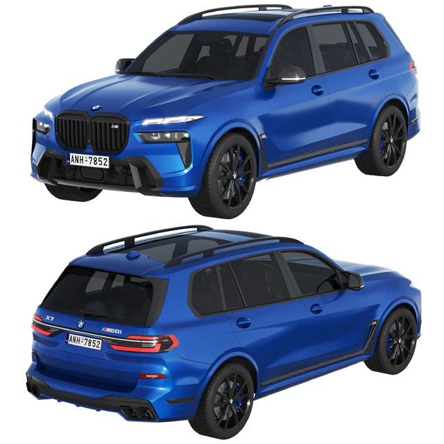 BMW X7 M60i 2023 — Скачать