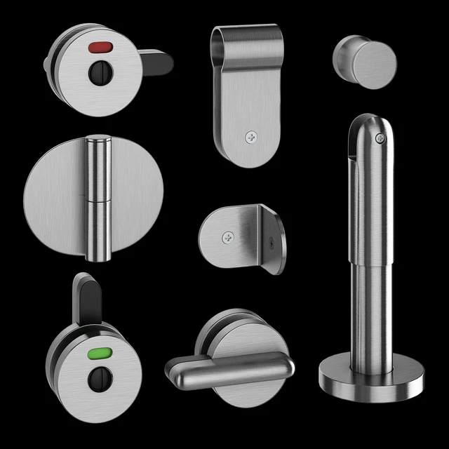 Sanitary partitions for public toilets FunderMax 2 (designer) — Descargar