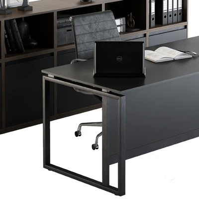 Office Furniture - Manager Set 07 — Вид 3