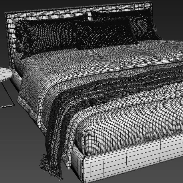 Minotti Roger Bed — Descargar
