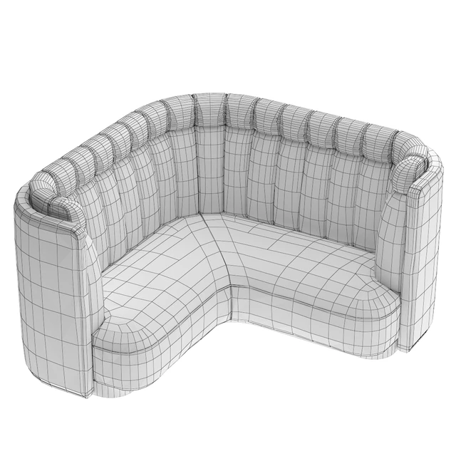 D4 restaurant sofa — Descargar