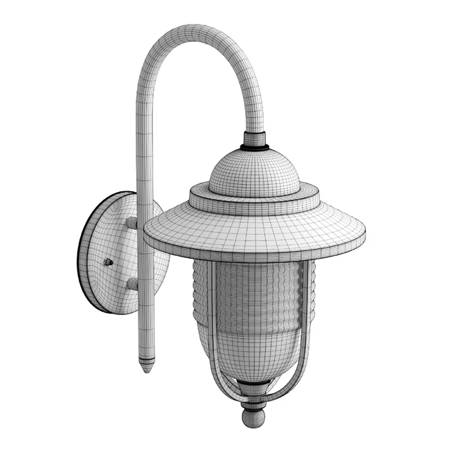 Fishermans Wall Lantern Black — Descargar