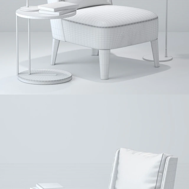 Chair Meridiani Cecile — Descargar