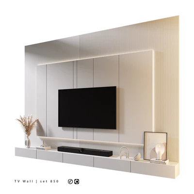 TV Wall | set 850 — Ver 4
