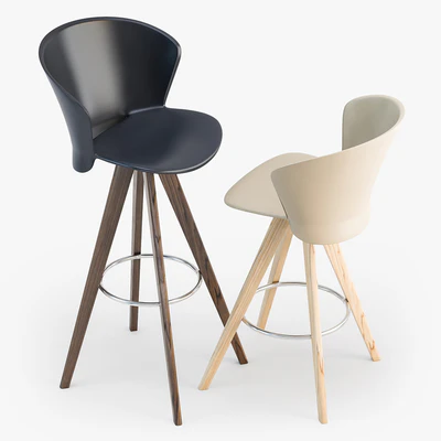 Calligaris Bahia w stool — Ver 2