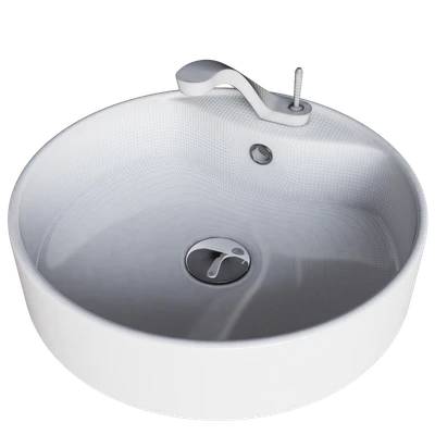 Ametis faucet and sink Inbani — Ver 2
