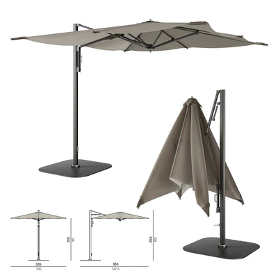 Dedon Square Cantilever — Ver 1