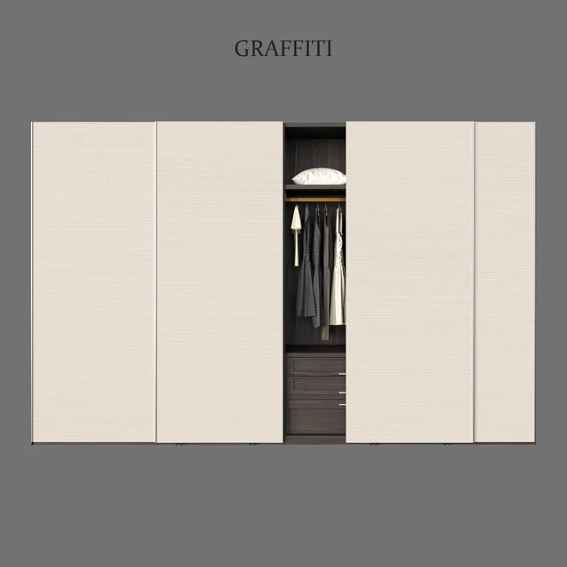 Poliform wardrobes armadi graffiti 2 — Скачать