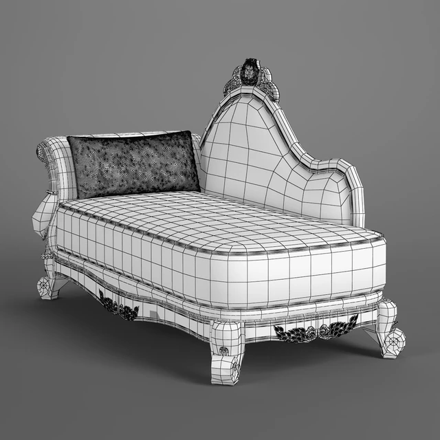 230 Carpenter Guifei chair 1860x925x1110 — Download