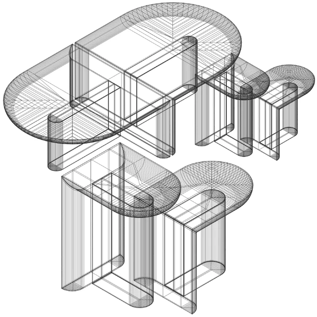 WeWood RE-FORM Coffee Side Tables — Скачать
