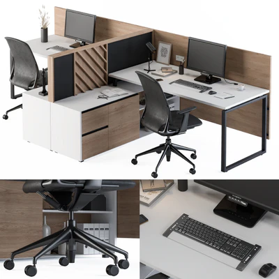 Office Furniture Work Table Set — Вид 1