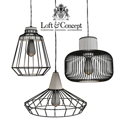 Wooden Suspended Fixture — Ver 2