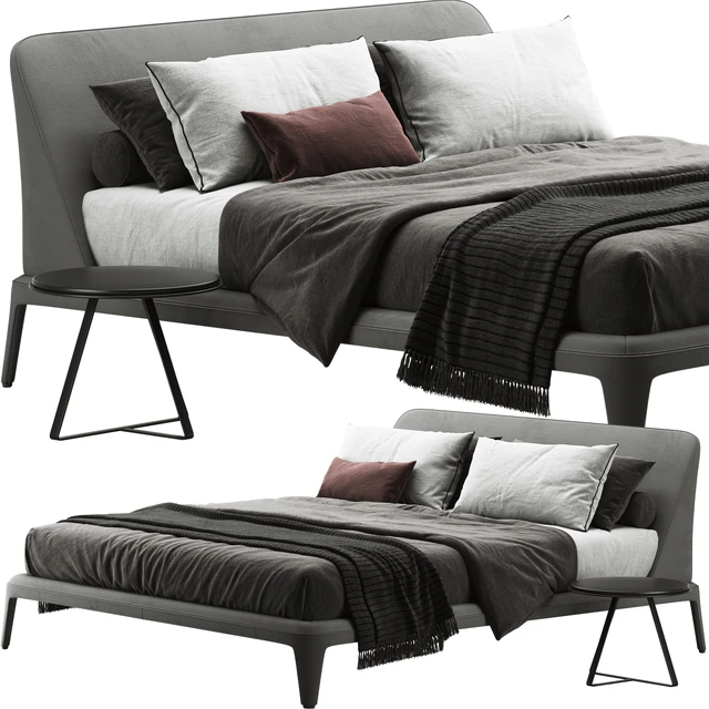Poliform kelly imbottito bed — Descargar