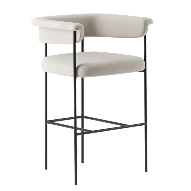 Carrie Bar Stool by Burke Decor — Скачать