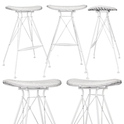 Wire Bar Stool by Overgaard & Dyrman — Вид 2