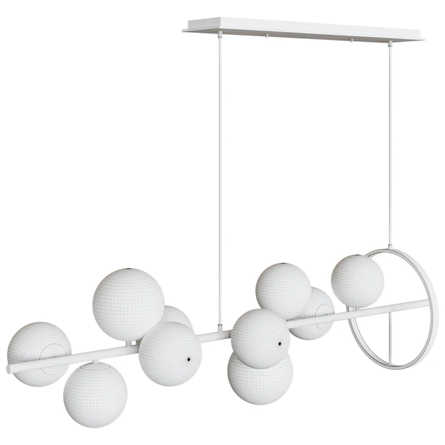 Pendant lamp Modern 10-Light Chandelier — Descargar