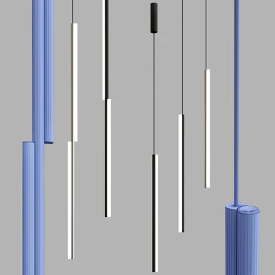 One Well Known Sequence Vertical Pendant — Ver 2