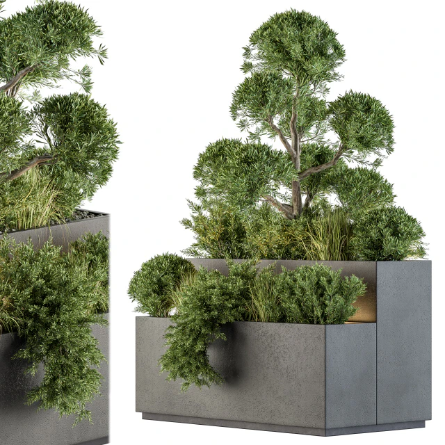Outdoor Plant Set 214 - Plant Box — Скачать