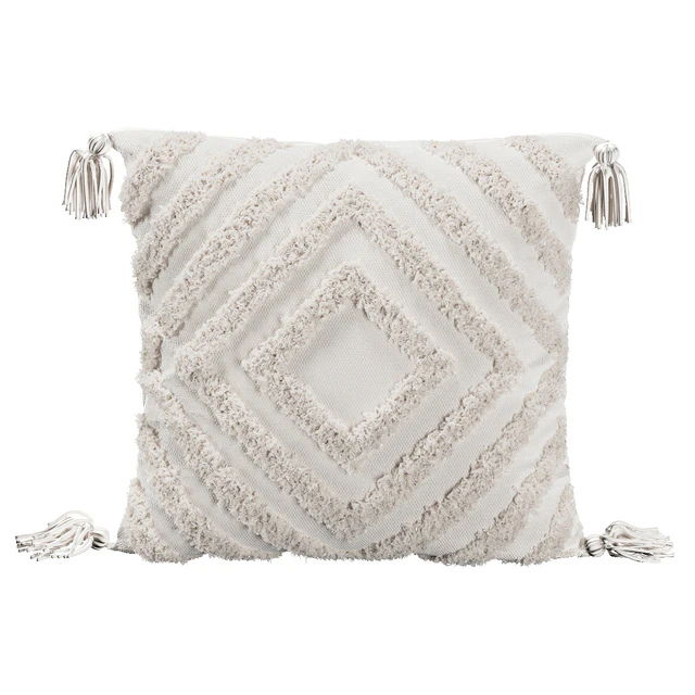Pillows with fur geometric patterns — Descargar