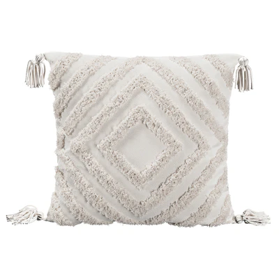 Pillows with fur geometric patterns — Ver 2