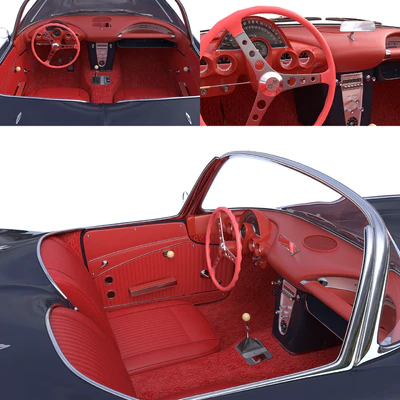 Chevrolet Corvette C1 1962 — Вид 3