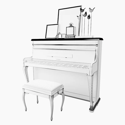 The piano "Weinbach", banquet and decor (Piano Weinbach banquet and decor) — Ver 2