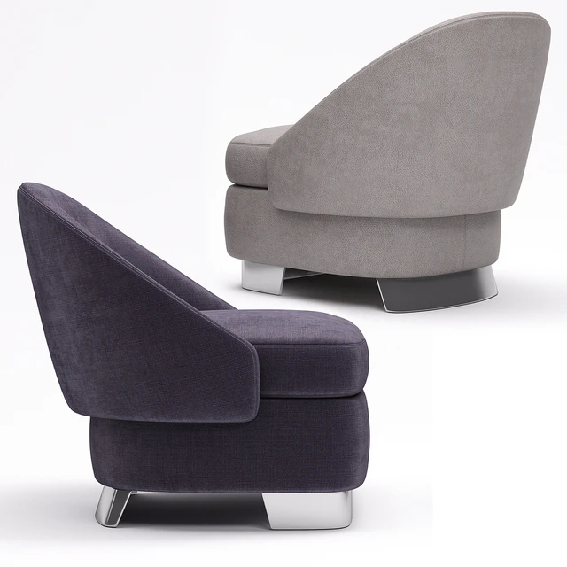 Minotti Lawson Lounge Armchair — Descargar