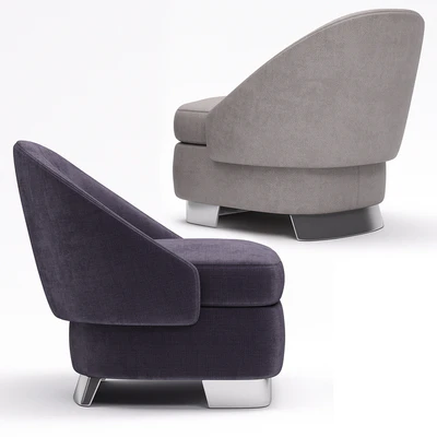 Minotti Lawson Lounge Armchair — Ver 2