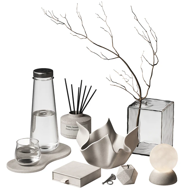 Decorative set. Minimal style decor. — Descargar