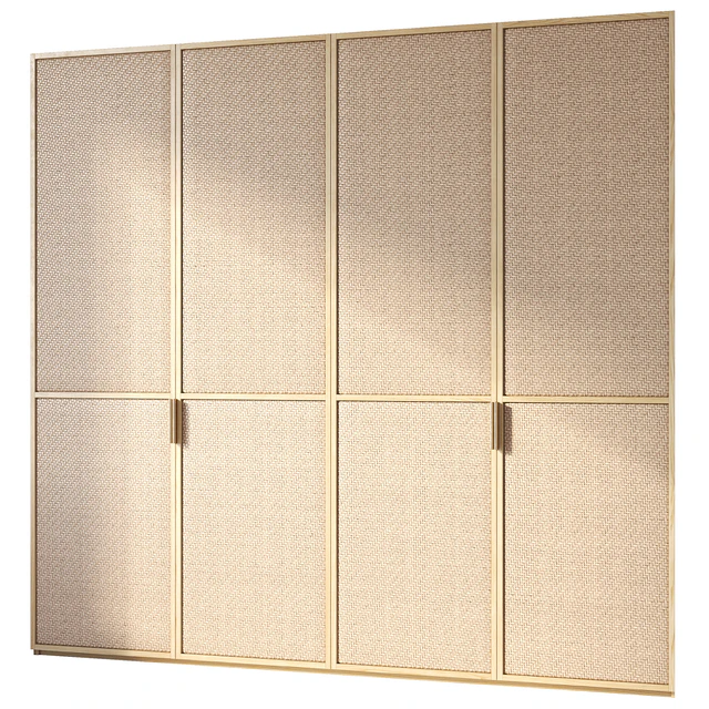 Wooden Wardrobe N003 — Скачать