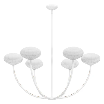 Talia 6 Light Round Chandelier — Ver 3