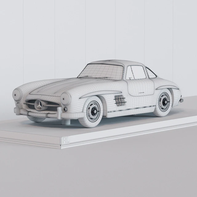 Mercedes Benz 300 SL coupe — Descargar