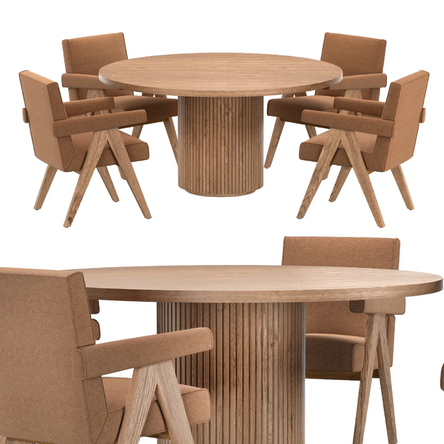 BYRON TABLE JAKOB ARMCHAIR — Скачать