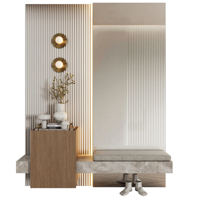 Entrance hall modular in modern style minimalism 08 — Descargar